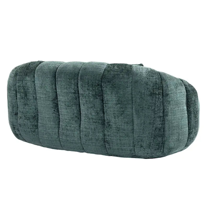 Modern 59 Chenille Loveseat Chaise Lounge Chair