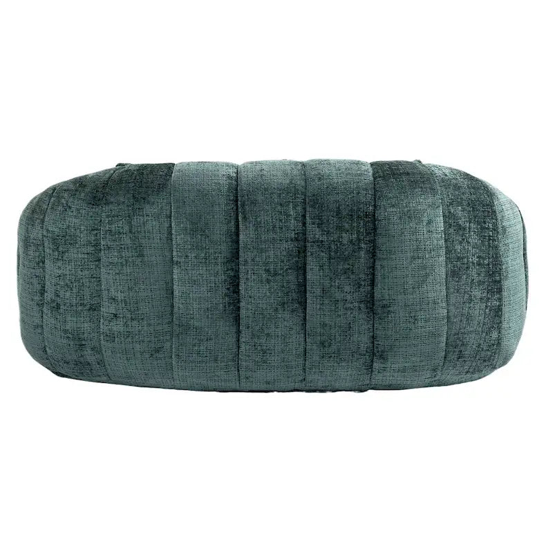 Modern 59 Chenille Loveseat Chaise Lounge Chair