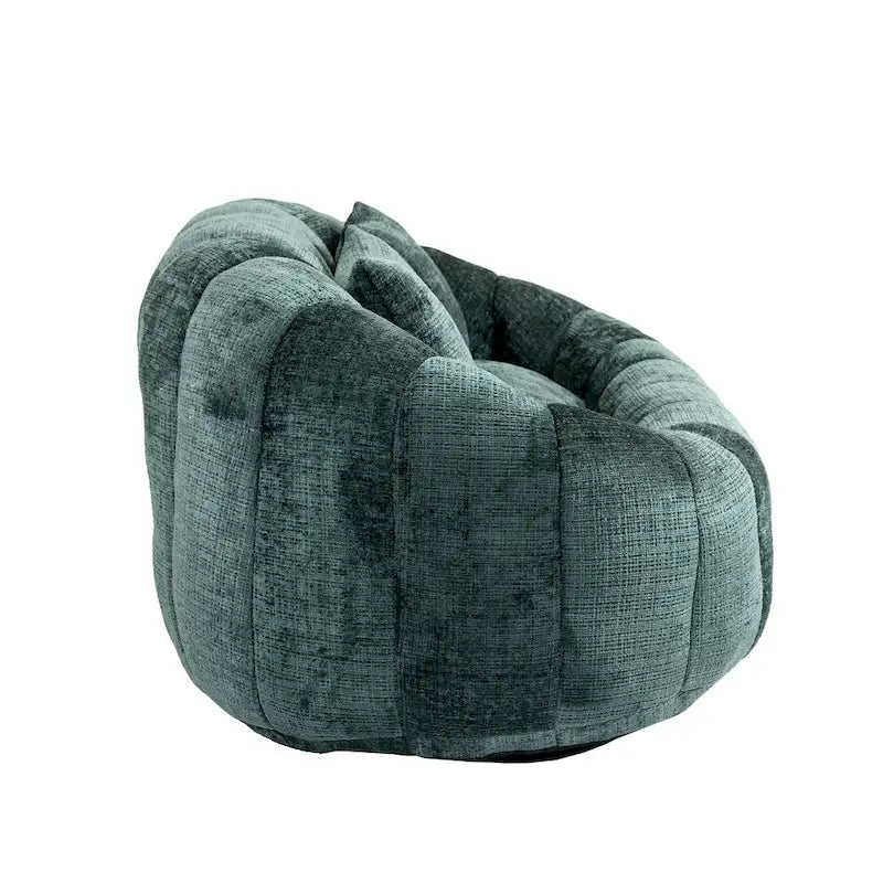 Modern 59 Chenille Loveseat Chaise Lounge Chair