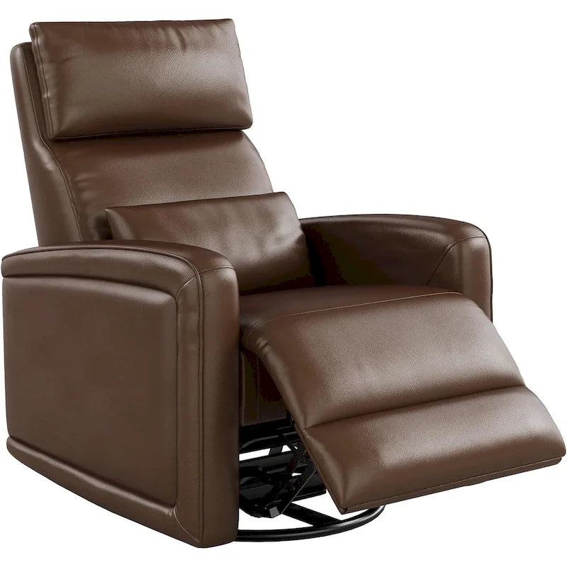 Manual Recliner with 360 Swivel, Rocking and Ergonomic Backrest