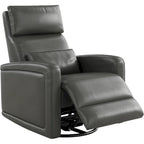 Manual Recliner with 360 Swivel, Rocking and Ergonomic Backrest