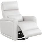 Manual Recliner with 360 Swivel, Rocking and Ergonomic Backrest