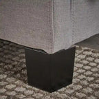 Cama de Plataforma King Estofada com Cabeceira Capitonada