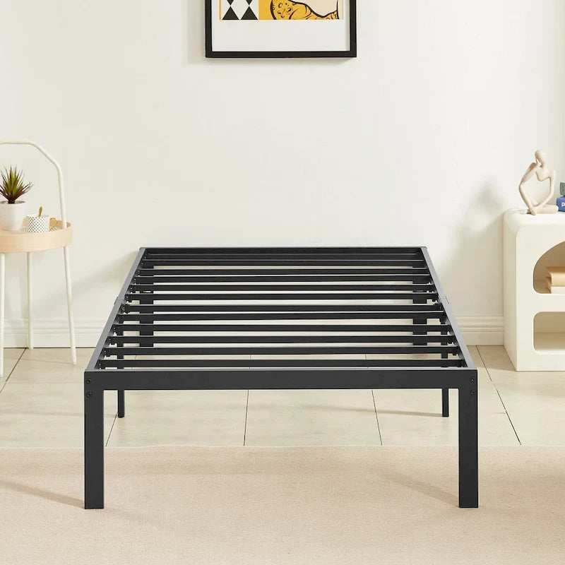 Kids Bed Frames Queen Size Metal Bed Frames Mattress Foundation(Twin/Full/Queen/King 4 Options)