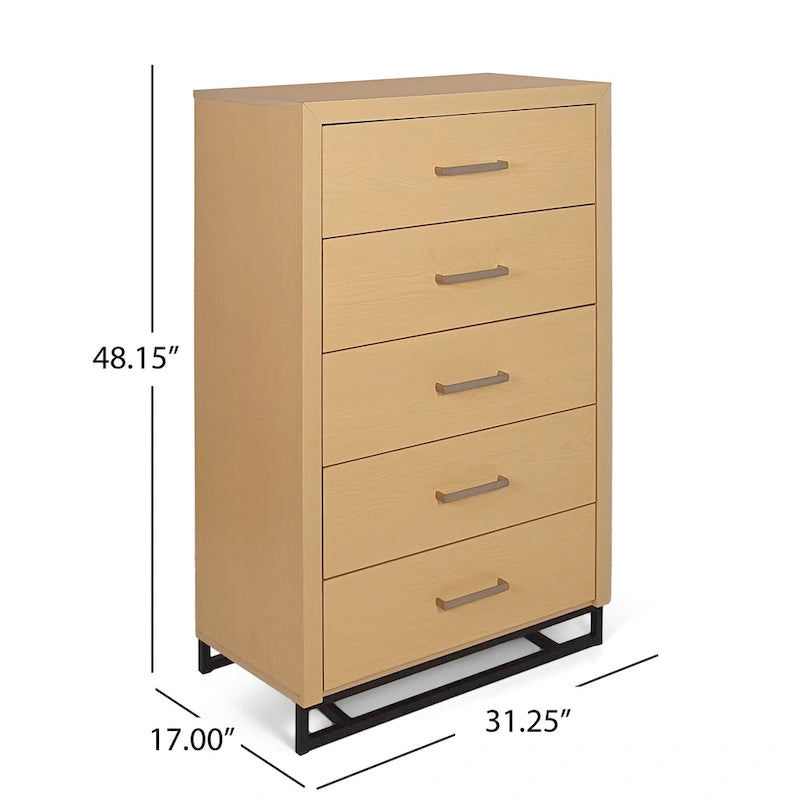 Beeson 5 Drawer Dresser