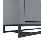 5 Drawer Dresser with Iron Base and Ample Storage