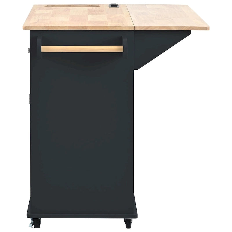 Kitchen Island with Power Outlet