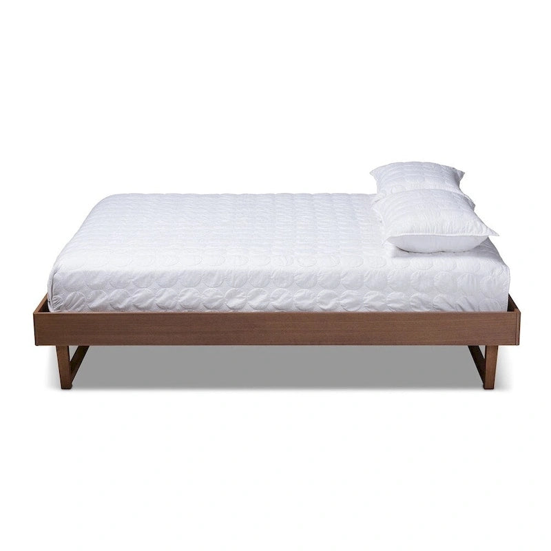 Ulvsta Mid-century Platform Bed Frame