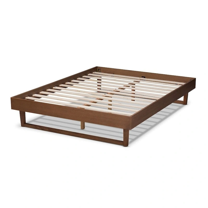 Ulvsta Mid-century Platform Bed Frame