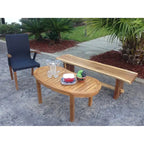 Live Edge Solid Suar Wood Backless Bench