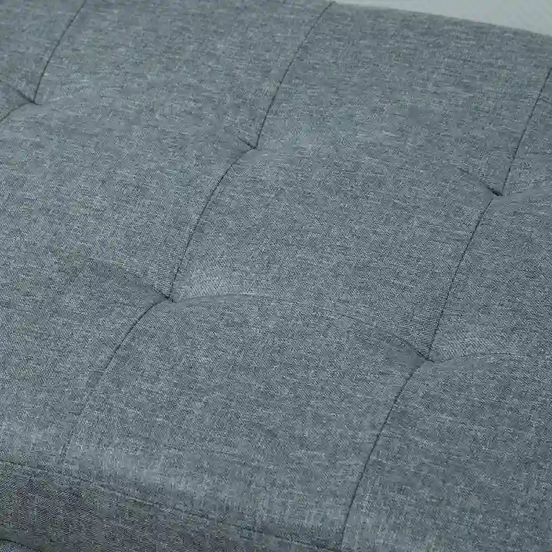 51-inch Fabric Tufted Storage Ottoman Bench