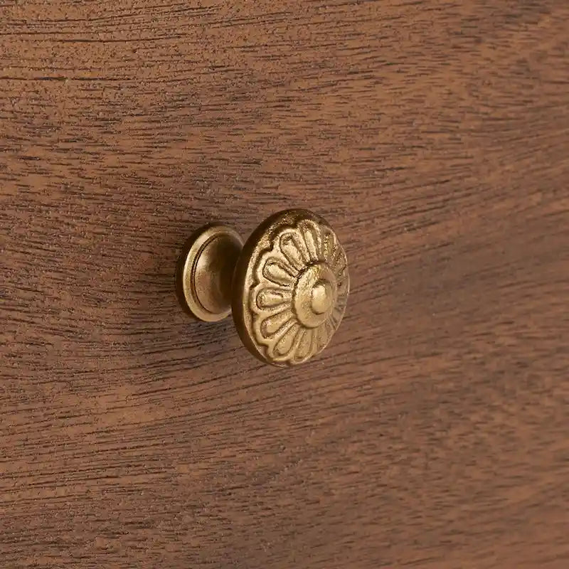 3-Drawer Wood Nightstand