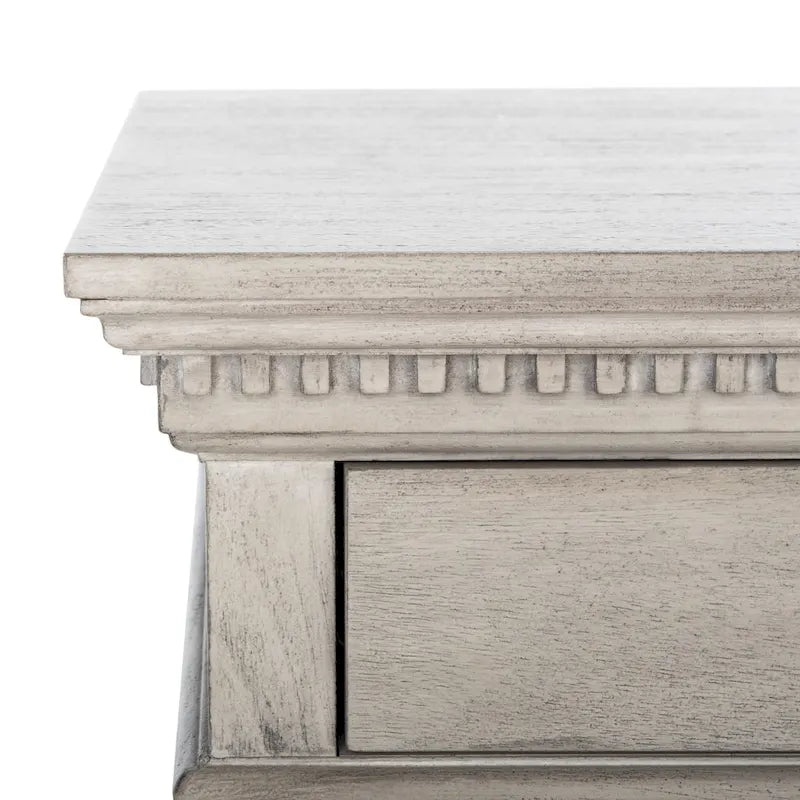 3-Drawer Wood Nightstand