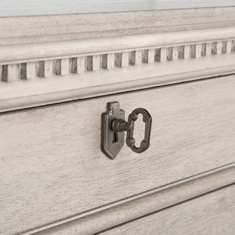 3-Drawer Wood Nightstand