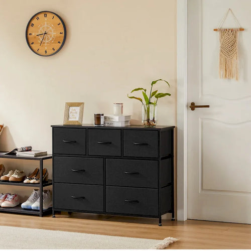 7 Storage Spaces, Assembled Wardrobe Lockers, Bedroom Furniture Lockers