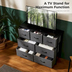 Assembled Wardrobe Dresser with 7 Storage Spaces