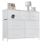 Assembled Wardrobe Dresser with 7 Storage Spaces