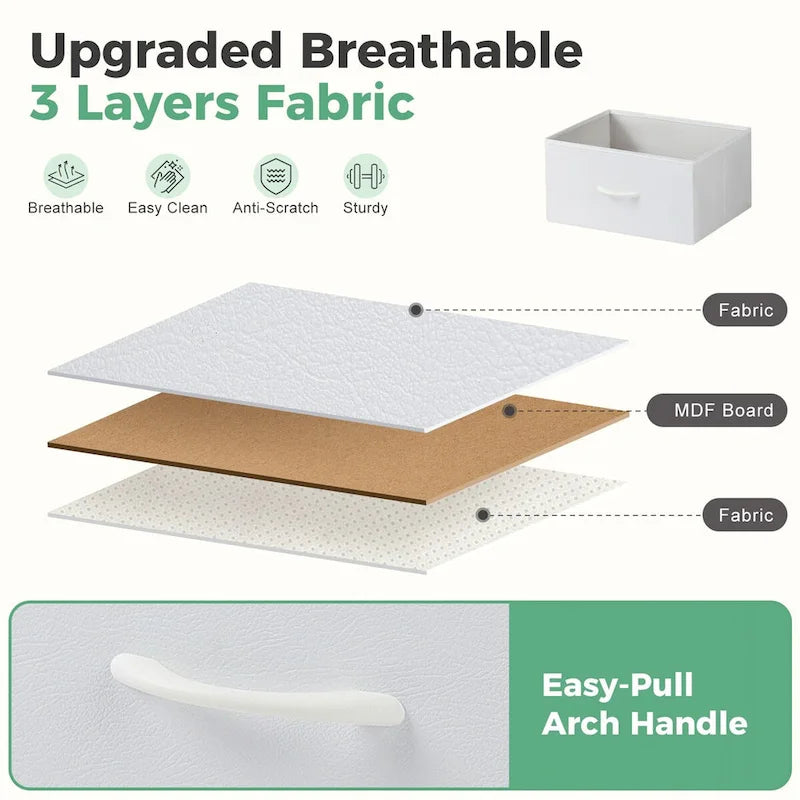 7 Storage Spaces, Assembled Wardrobe Lockers, Bedroom Furniture Lockers