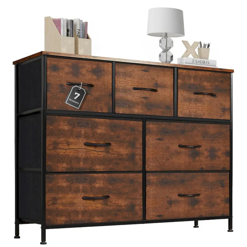 7 Storage Spaces, Assembled Wardrobe Lockers, Bedroom Furniture Lockers