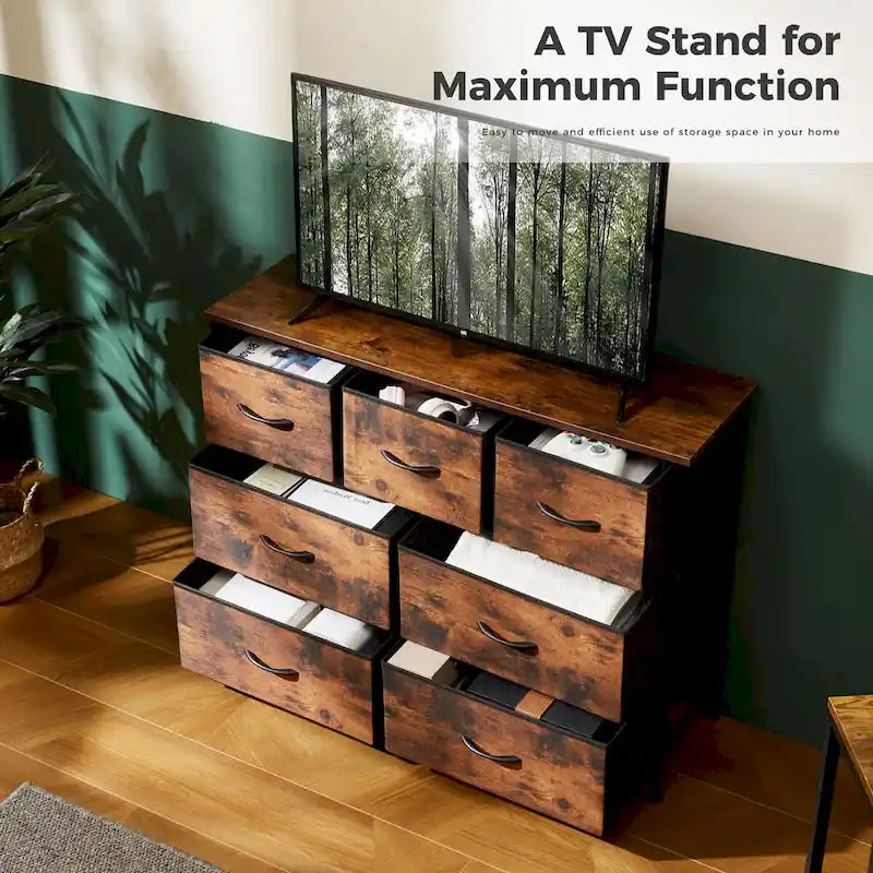 7 Storage Spaces, Assembled Wardrobe Lockers, Bedroom Furniture Lockers