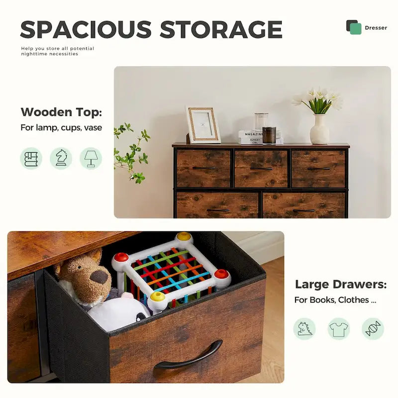 7 Storage Spaces, Assembled Wardrobe Lockers, Bedroom Furniture Lockers