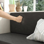 White Shoe Storage Bench with Cushioned Seat 3 Drawers and Adjustable Shelves