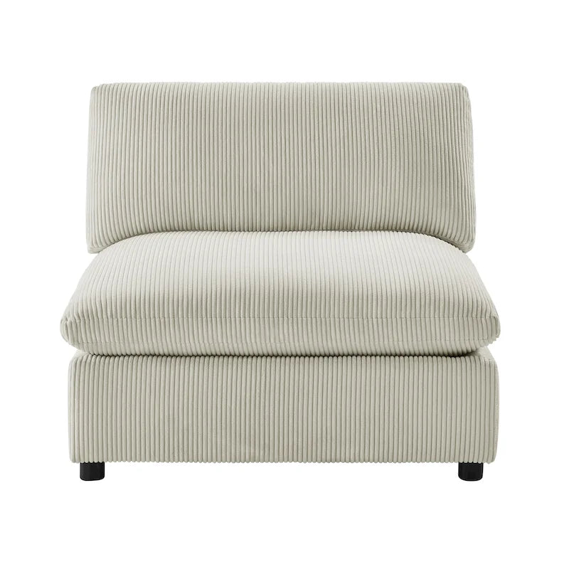 Armless Slipper Accent Chair