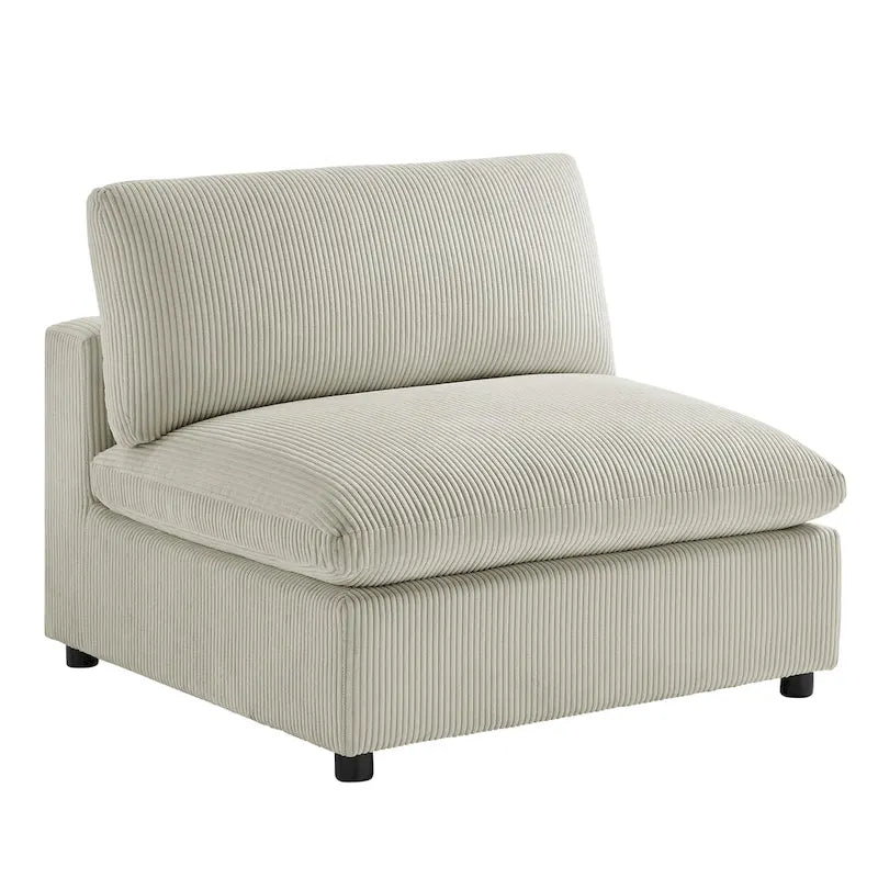 Armless Slipper Accent Chair