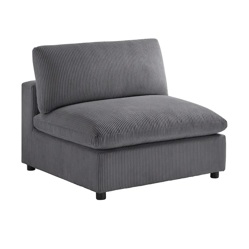 Armless Slipper Accent Chair