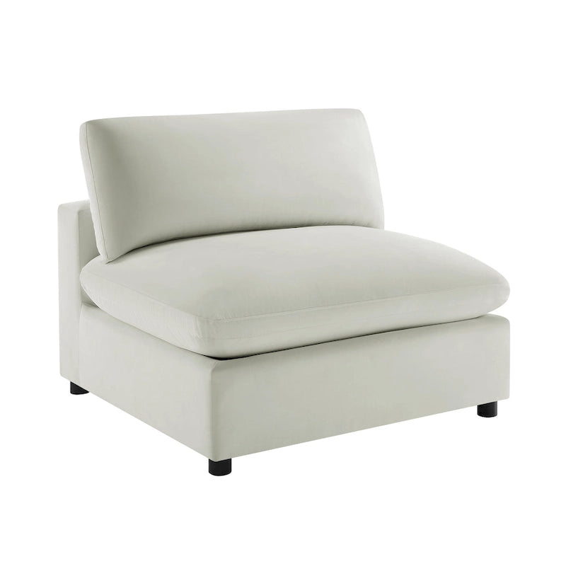 Armless Slipper Accent Chair