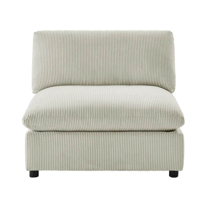 Armless Slipper Accent Chair