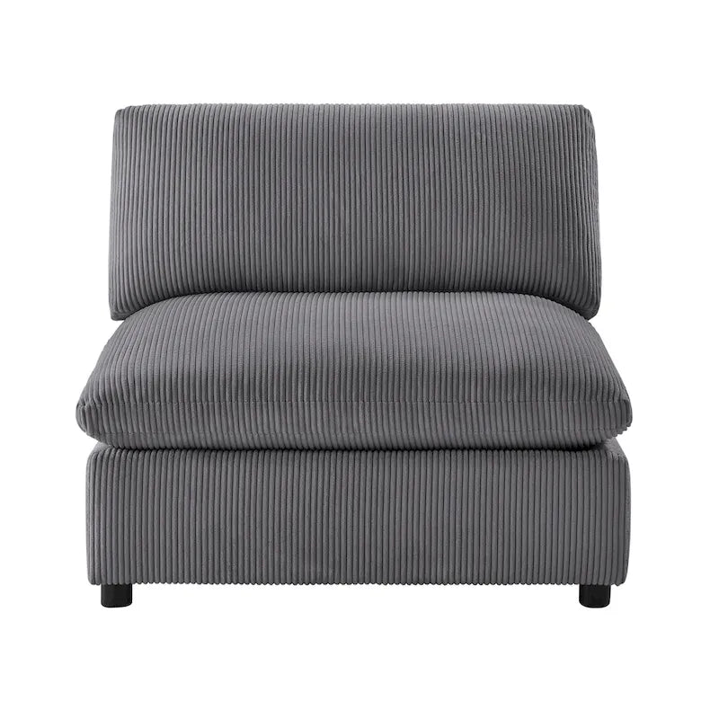 Armless Slipper Accent Chair