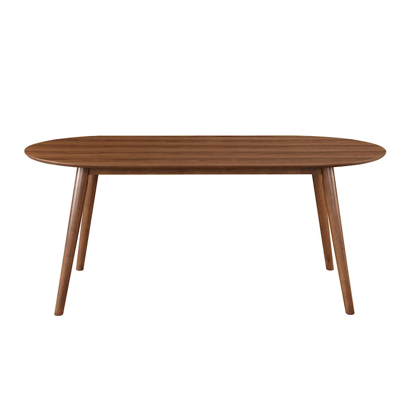 Natural Finished Rectangular Dining Table