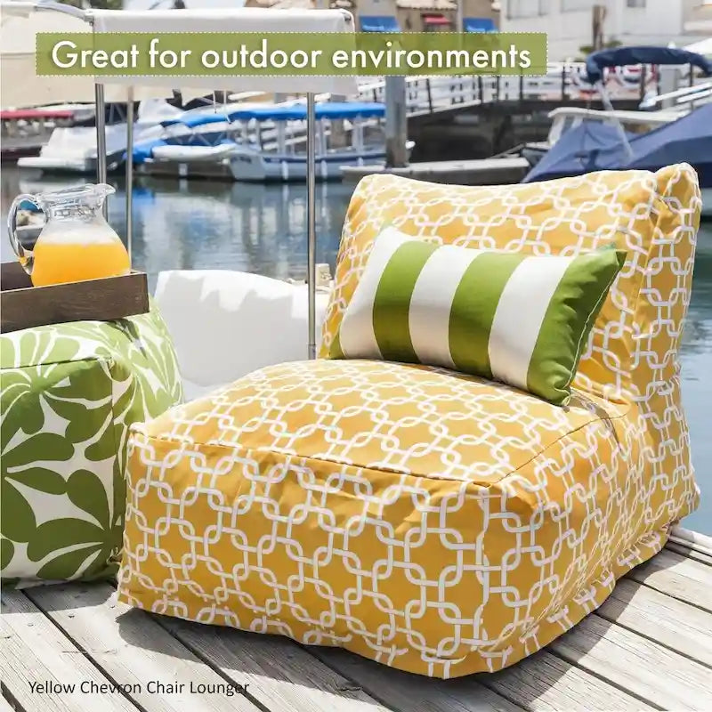 Indoor Links Bean Bag Chair Lounger 36 in L x 27 in W x 24 in H